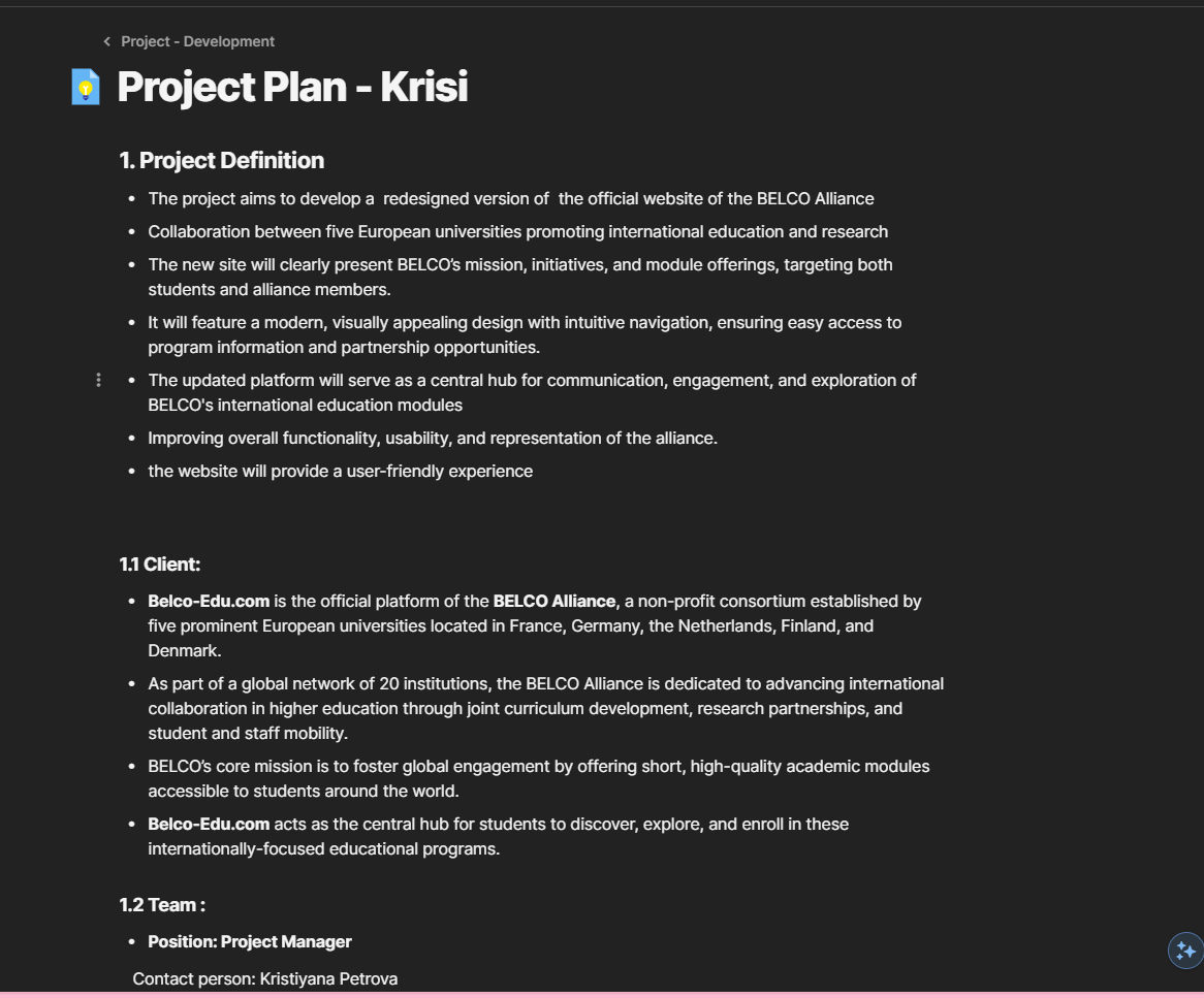 dev-project-plan